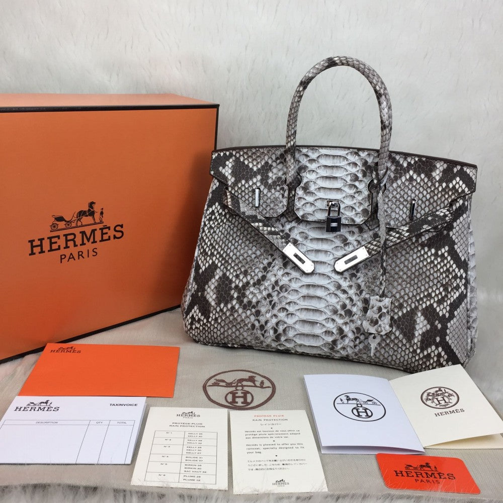 HERMES BIRKIN 35 CM PYTHON