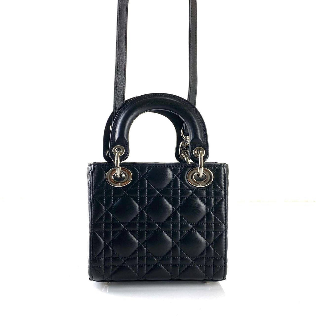 Christian Dior Mini Lady Dior Bag back