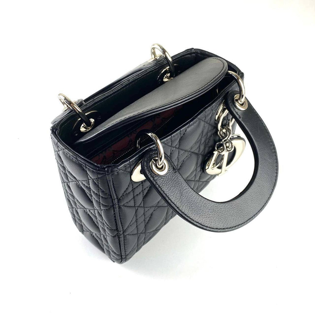 Christian Dior Mini Lady Dior Bag inside cover