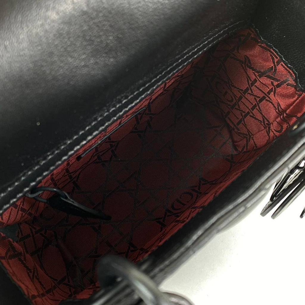 Christian Dior Mini Lady Dior Bag inside2