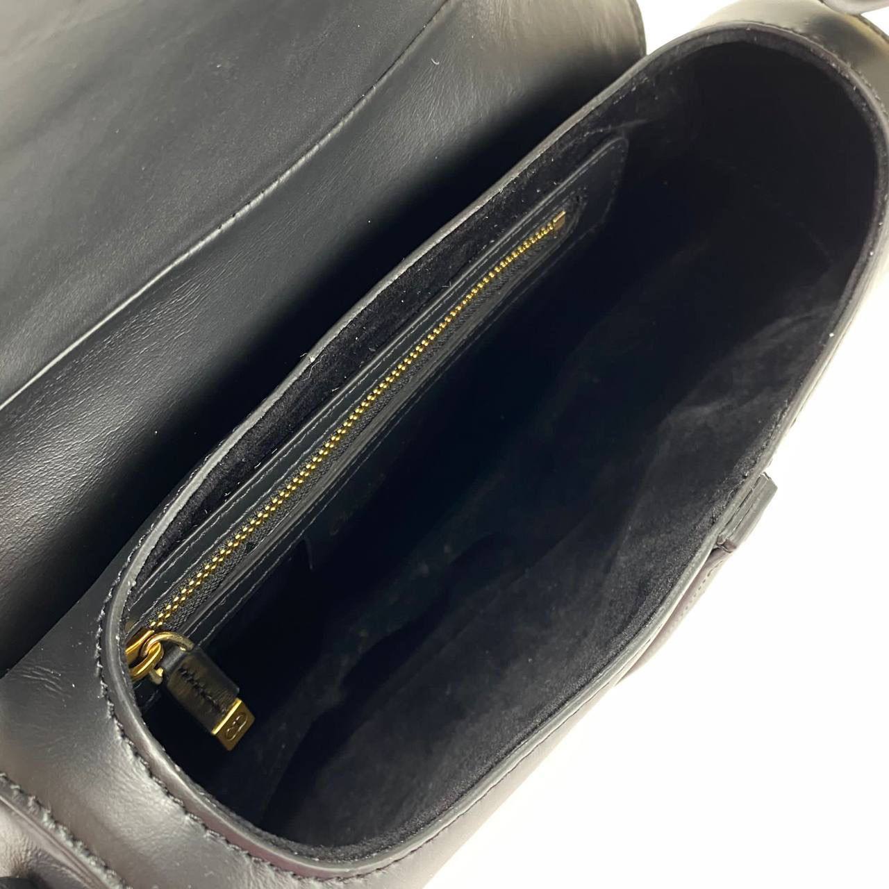 Christian Dior Saddle Bag Calfskin inside
