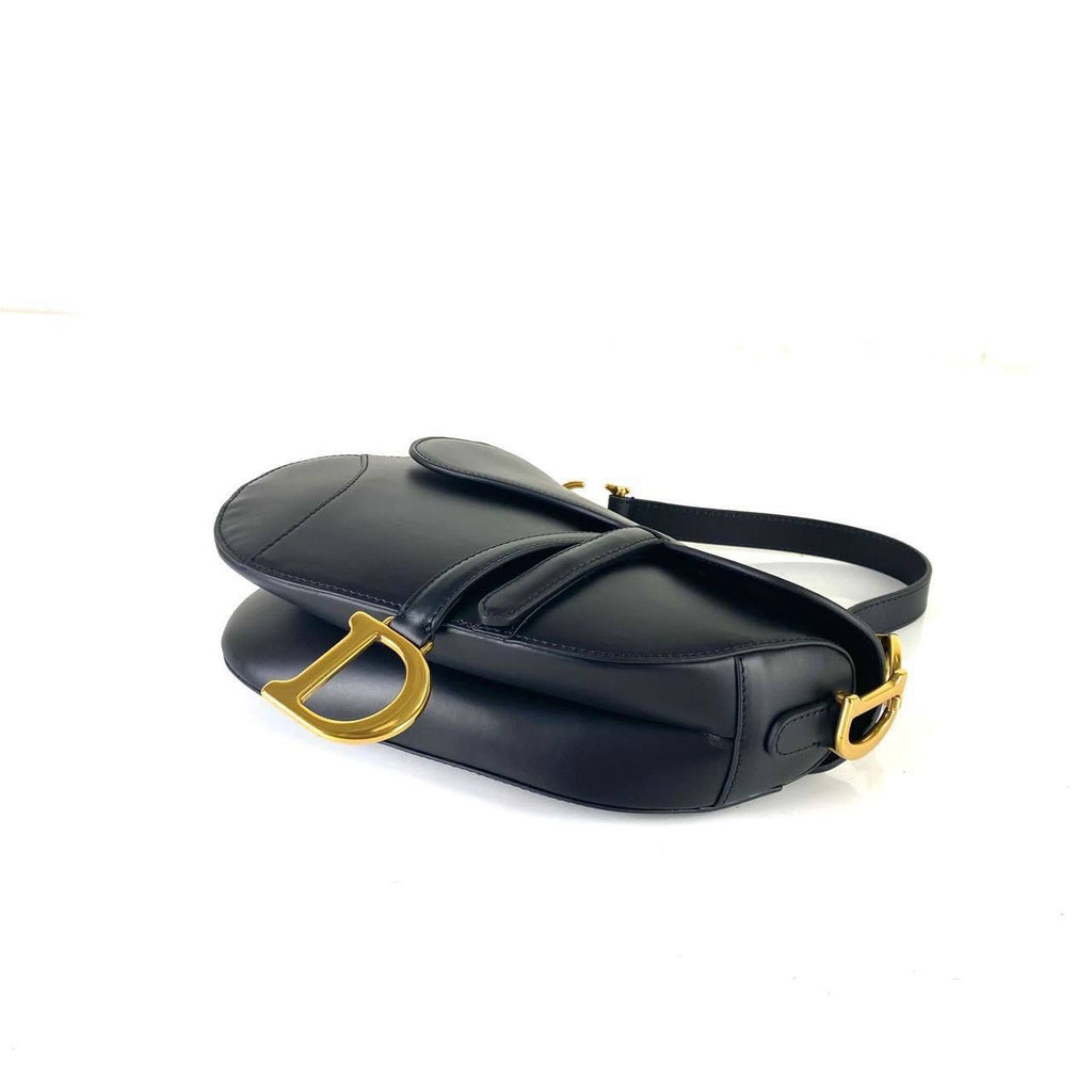 Christian Dior Saddle Bag Calfskin lay down