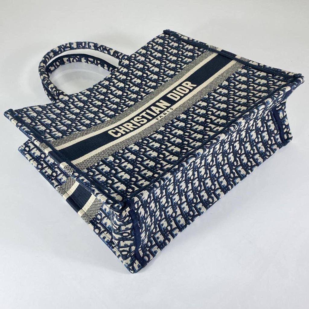 Christian Dior Large Dior Book Tote Oblique lay down