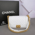 Chanel Chain Boy Chevron front