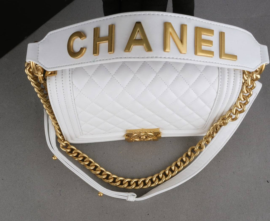 Chanel Chain Boy Chevron with top brand