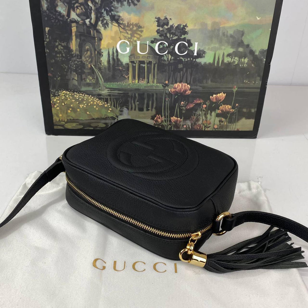 Gucci Soho Disco Bag side lay down