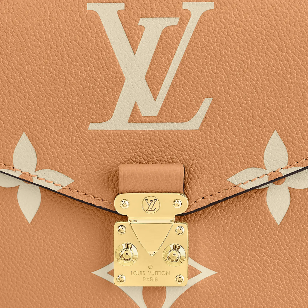 LV_Pochette_Metis_Bicolor_Monogram_Empreinte_Leather_Arizona_Detail view