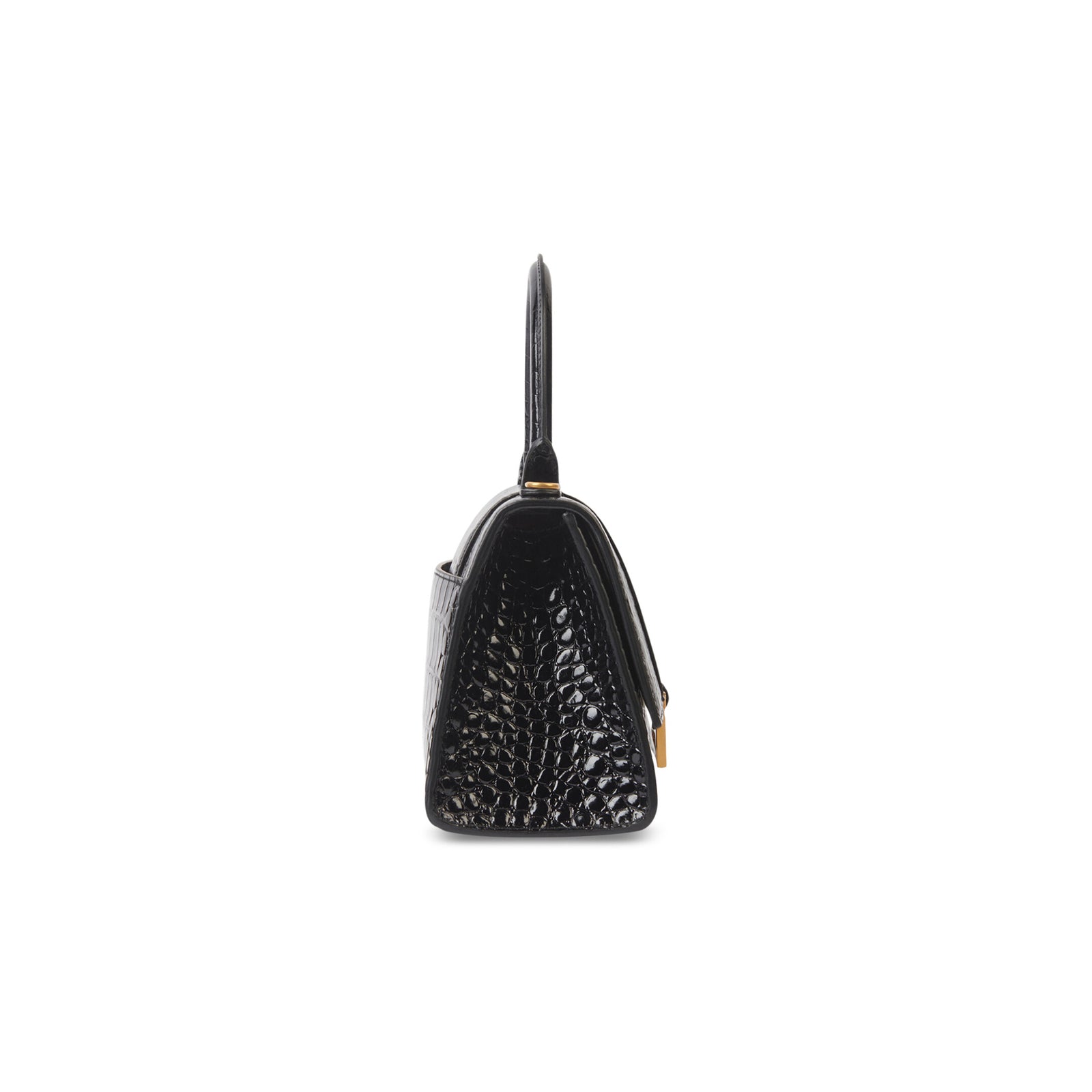 hourglass_small_handbag_crocodile_embossed_black_side