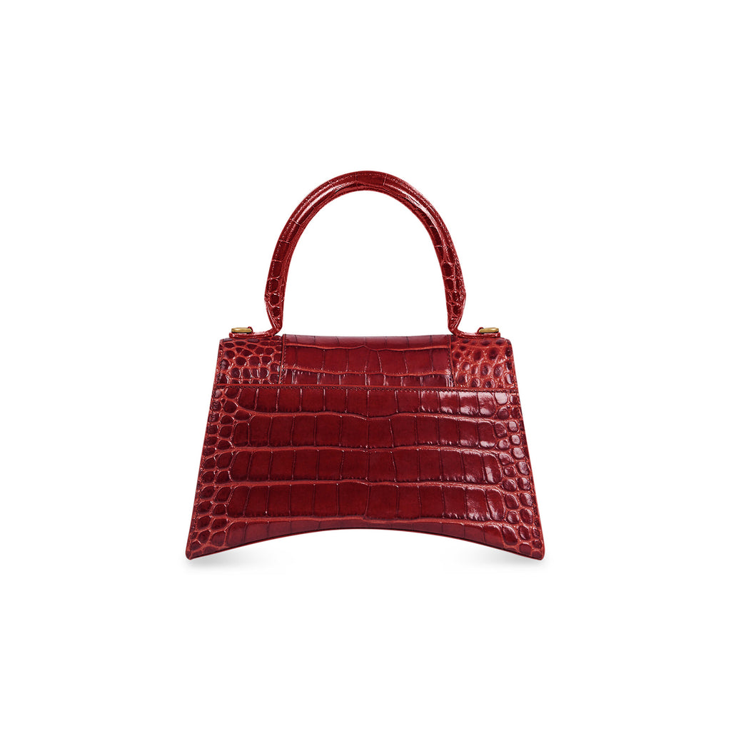 hourglass_small_handbag_crocodile_embossed_dark_red_gold_back