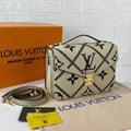 Louis Vuitton Metis Pochette Stitched White 1