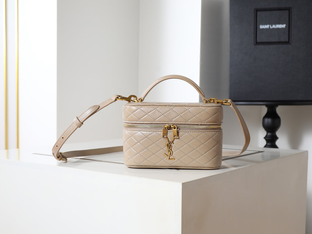 Mini Gaby Bag | Premium Lambskin Leather | Gold Hardware