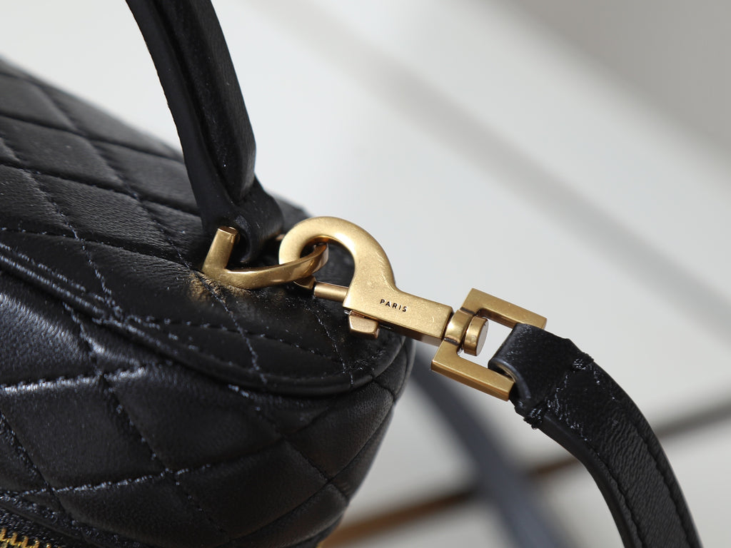 Mini Gaby Bag | Premium Lambskin Leather | Gold Hardware