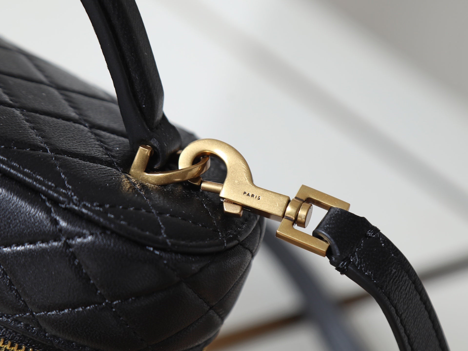 Mini Gaby Bag | Premium Lambskin Leather | Gold Hardware