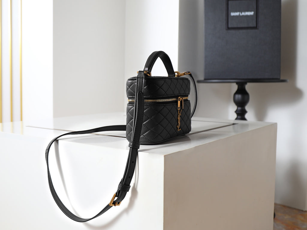 Mini Gaby Bag | Premium Lambskin Leather | Gold Hardware