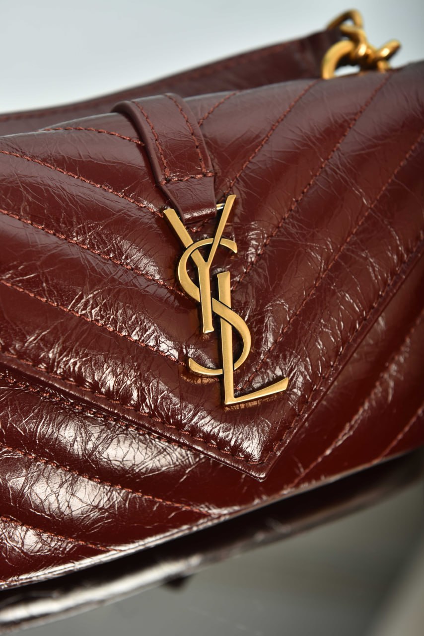 College Mini in Shiny Leather, Premium Designer Style Women’s Bag – High Quality, Elegant Fashion Accessory