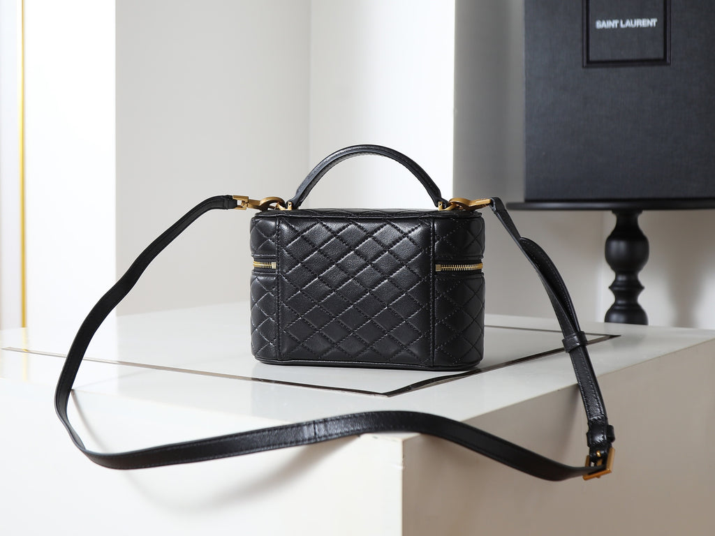 Mini Gaby Bag | Premium Lambskin Leather | Gold Hardware