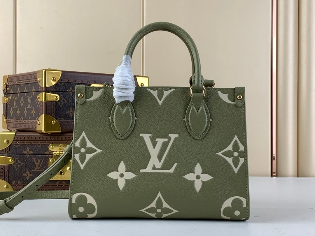 Onthego Geometric Double-Handle Bag