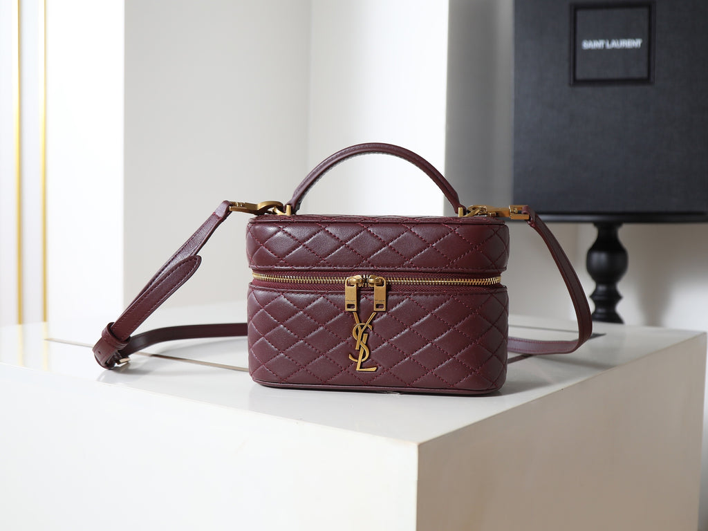 Mini Gaby Bag | Premium Lambskin Leather | Gold Hardware