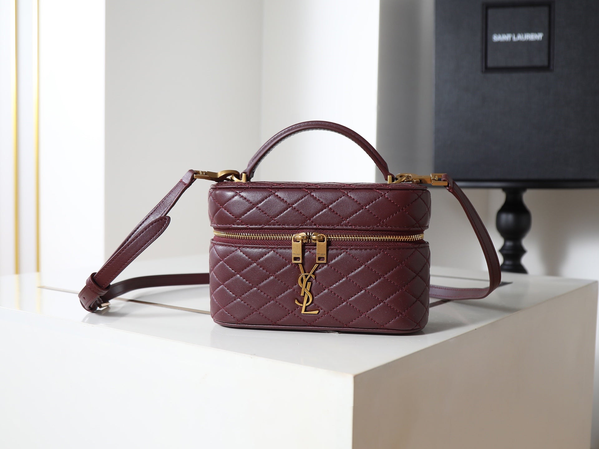Mini Gaby Bag | Premium Lambskin Leather | Gold Hardware