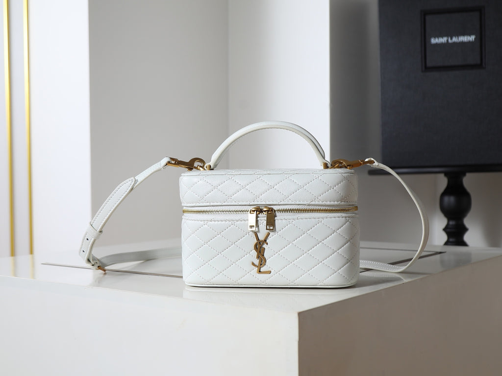 Mini Gaby Bag | Premium Lambskin Leather | Gold Hardware