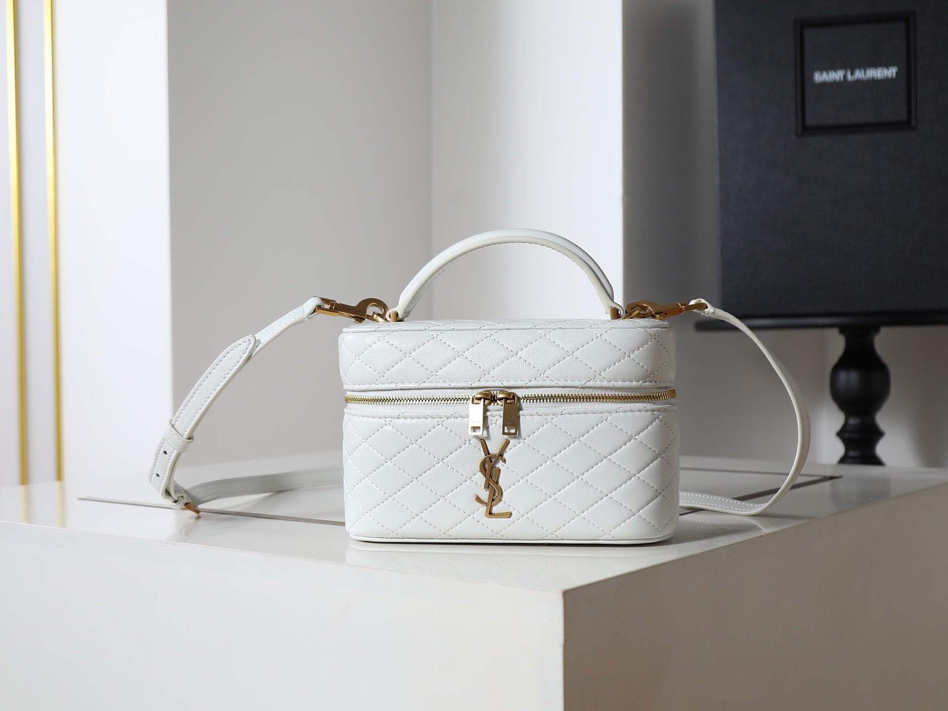 Mini Gaby Bag | Premium Lambskin Leather | Gold Hardware