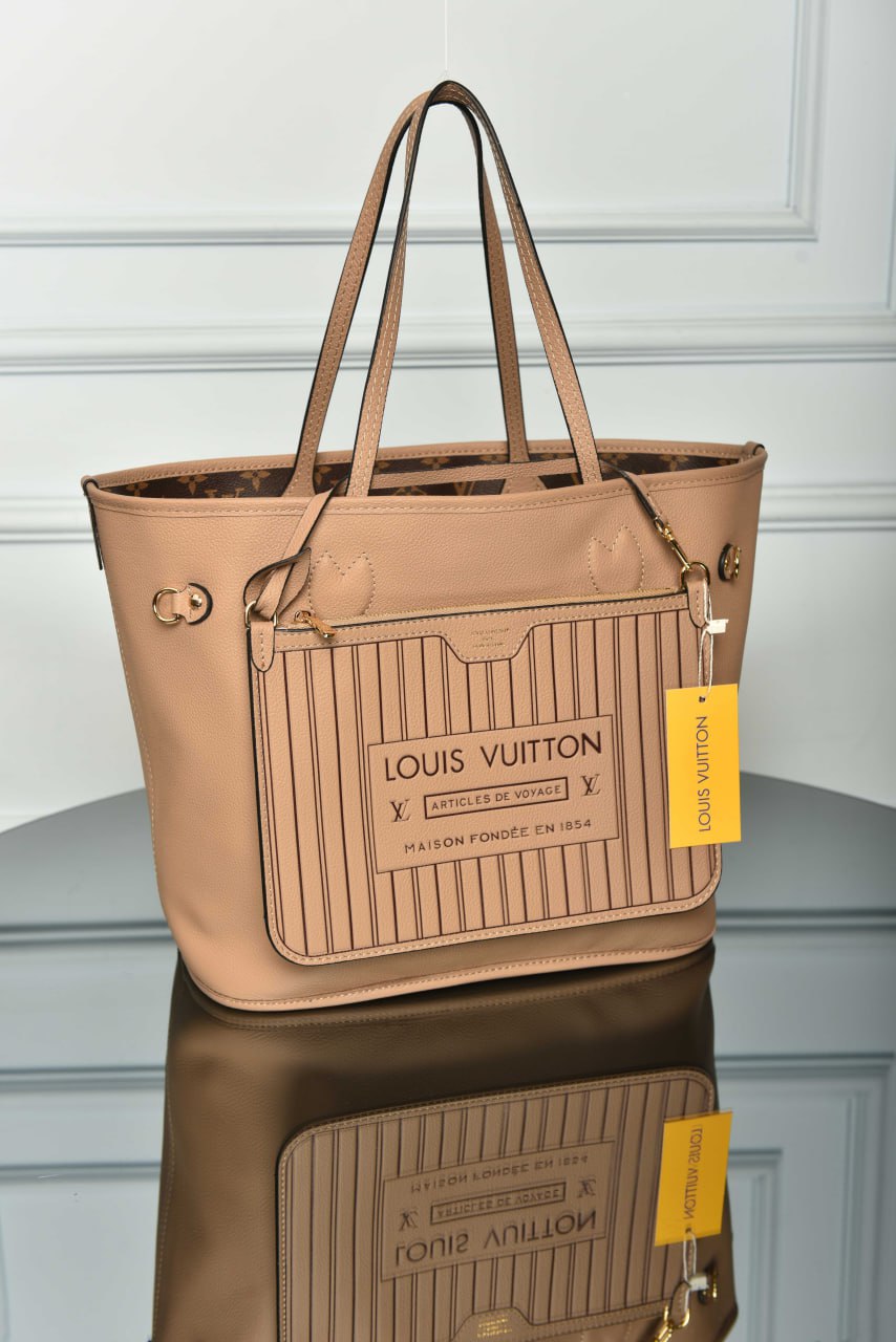 Neverfull Inside Out MM Premium Designer Style Women’s Bag – High Quality, Elegant Fashion Accessory