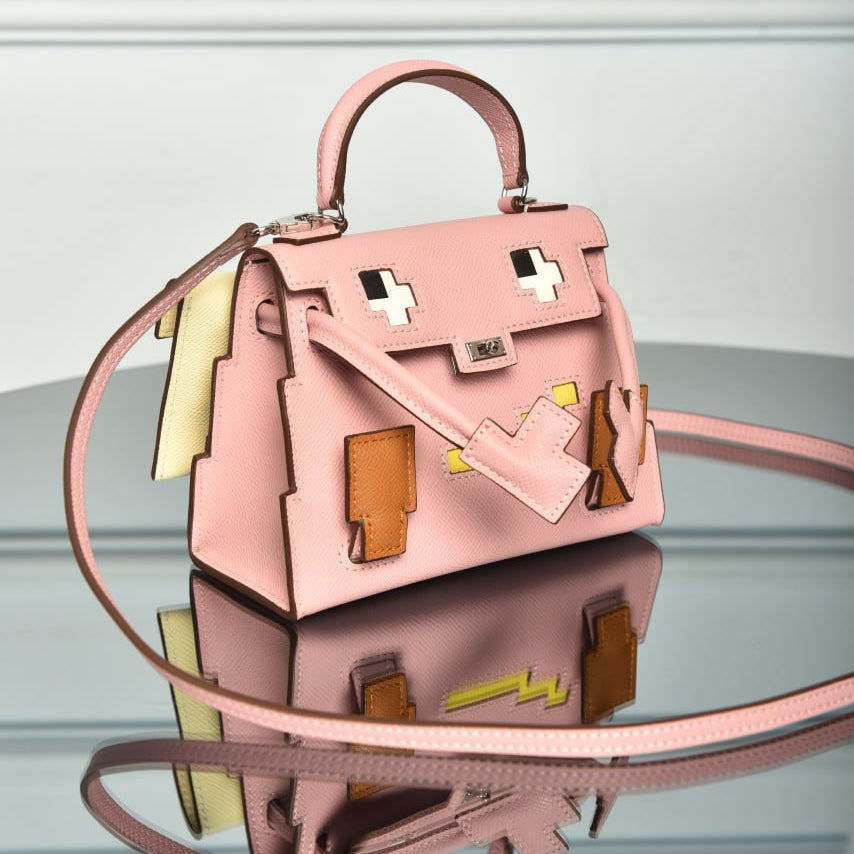 Kelly Doll Picto Premium Designer Style Women’s Bag – High Quality, Elegant Fashion Accessory